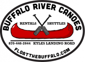Buffalo River Canoes logo inside of KML popup