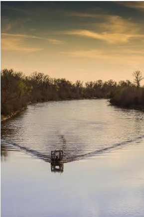 Waterborne resistivity surveys for streams in the Mississippi Alluvial Plain, 2017