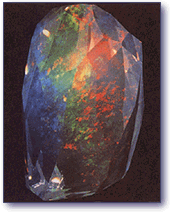 Contra luz opal from Oregon